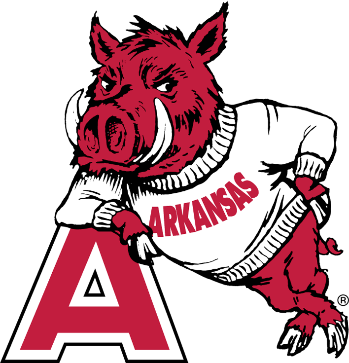 Arkansas Razorbacks 1951-1962 Primary Logo diy iron on heat transfer